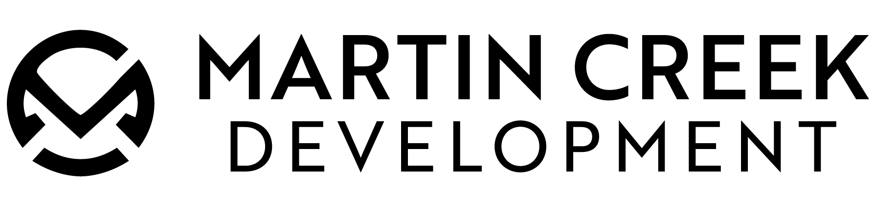 martin creek development logo